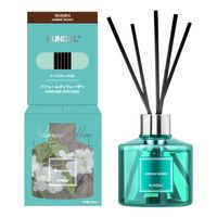 クンダル パフューム ディフューザー ボタニカルエディション ジャスミンウッディ 200mL 1個 サン・スマイル 芳香剤