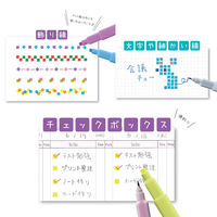 サンスター文具 四角マーカー dot e pen ドット・エ・ペン 蛍光イエロー S4541537 1本