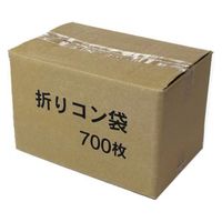 ワタナベ工業 折コン袋 半透明HD /0.013×910×660×650mm 4903620602530 1袋20枚入×35組(700枚)（直送品）