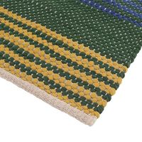 ダルトン COTTON CHINDI HALF RUG GN/BL RN-0529-130GB 1枚（直送品）