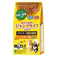 いなば ジャンプライフ クランキー チキン味（140g×4袋入）国産 1セット（1袋×3）ドッグフード