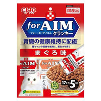いなば CIAO チャオ for AIMクランキー まぐろ味 総合栄養食 国産（17g×5袋）10袋 キャットフード 猫用