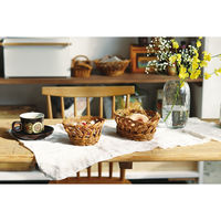 クレエ ユティル ラウンドバスケットS 9039024 1個