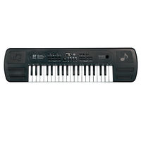 ライソン 37鍵盤 多機能キーボード KTKB-001B 1個（直送品）