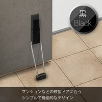 マグエックス 超強力マグネットドアストッパー ZEROslide 黒 MDZR-K 1個