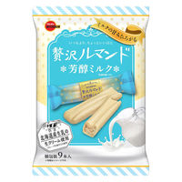チョコレート菓子 個包装 贅沢ルマンド 芳醇ミルク 9本入 1セット（1個×6）