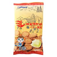 ミレービスケット塩バター風味 120g 1セット（1個×4） クッキー ビスケット 野村煎豆加工店
