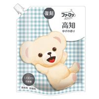 【復刻！第6弾】復刻ファーファ 高知ゆずの香り 詰め替え 1200mL 1セット（1個×3） 柔軟剤 NSファーファ