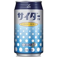 富永貿易 神戸居留地 サイダーゼロ 350ml 1箱（24缶入）【カロリーゼロ】
