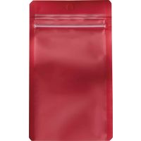 生産日本社 ラミグリップ 平袋タイプ 吊下げ穴付き 片面透明バリアタイプ レッド VCP-E（R）1袋（50枚入）