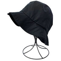 ヤマショウ 2WAYカバー付きハット ブラック YCH-060BK 1個（直送品）