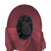 ヤマショウ ガーデン無地農帽 ワインレッド YCH-081WIN 1個（直送品）