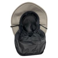 ヤマショウ 遮光メッシュハット しまえる遮光タレ付き グレー YCH-083GY 1個（直送品）