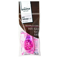 プラス 修正テープホワイパーPT 6mm 交換テープ WH-646R 1セット(1個×10)