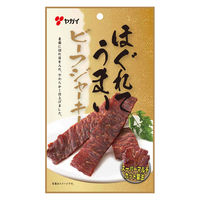 ほぐれてうまい ビーフジャーキー 20g 1セット（1袋×6） ヤガイ おつまみ 珍味 ジャーキー ドライソーセージ