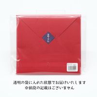 白雪友禅ふきん 吸水性がよく すぐ乾く 友禅染め かや織りふきん ギフトパッケージ入り クローバー 若葉 1枚