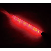 三ツ星貿易 高輝度 赤LED合図灯 89cm STー700R89 1本（直送品）