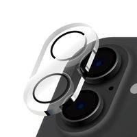 iPhone 16/iPhone 16 Plus レンズ保護ガラスフィルム 全面保護 ゴリラガラス 高透過 約95％（直送品）