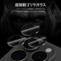 MSソリューションズ iPhone 16 Pro/iPhone Pro Max レンズ保護ガラス LN-IP24FGLENSOC 1個