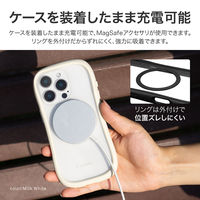 MSソリューションズ iPhone 16 Pro 高速充電・耐傷・耐衝撃ケース ライトブラック LN-IP24VMCLBK 1個