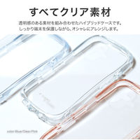 MSソリューションズ iPhone 16 Pro 耐傷・耐衝撃ハイブリッドケース ブルー LN-IP24VMCRBL 1個