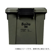 ベストコ コンテナ ボックス 収納 積み重ね M 深型 ブラック Boite MA-4005 1個