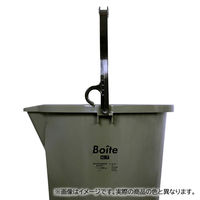 ベストコ バケツ メモリ付き 10L プラスチック ブラウン Boite MA-4018 1個