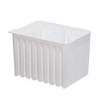 ベストコ リバティーコーポレーション 冷蔵庫 冷凍庫 ボックス 仕切付き ホワイト LD-494 1個