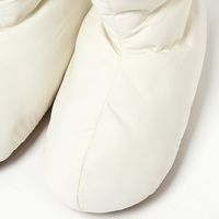 キルトルームブーツ ホワイト LAKOLE/ラコレ