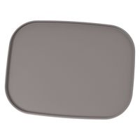 【LAKOLE/ラコレ】 マット角丸トレー（27×21cm） チャコール 1セット（1枚×5）