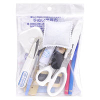 ミササ(Misasa) ミササ 裁縫セット ソーイングセット ホワイト ヘッダー付袋入りセット 8270 MIS8270 3個（わけあり品）