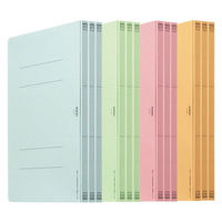 コクヨ アスクル 共同企画 フラットファイル エコノミータイプ A4タテ 4色アソート 1袋（12冊入） オリジナル（わけあり品）