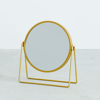 永井興産 3倍鏡付卓上ミラーL LINO（リノ） NK-253GD 1個