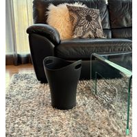 平和工業 くず入れ トラッシュポット 8.0L ダークグレー ゴミ箱 ダストボックス 持ち手付き おしゃれ 8L 1個