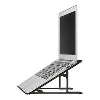 ナカバヤシ ノートPC用折りたたみスタンド ブラック NS-03/BK 1個