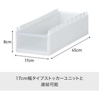 吉川国工業所 ストッカーユニット スリム浅型ユニット W 170S 1個