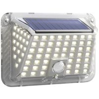 Trimate ソーラーウォールライト 人感センサー搭載 TR-SWL001 1個 67-4921-34（直送品）