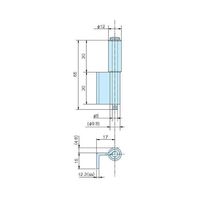 ホシモト SUS製防水型蝶番 SA-4 1個 62-2979-61（直送品）