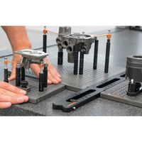 三次元測定機用QuickLoadレール(メートル法) QLOAD RAIL 50X600MM R-QLR-1350600 1セット(1本)（直送品）