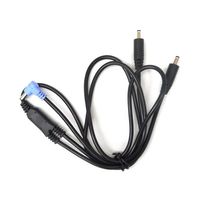 アズワン 7.4V用胸スイッチなし 空調ウェア用 ケーブルのみ 65-3656-24 1個（直送品）