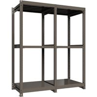 ICHIMAI 重量ボルトレスラック 段荷重1000Kg H2100×W900×D750 天地3段 連結グレー TH1000-737R3（直送品）