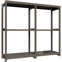ICHIMAI 重量ボルトレスラック 段荷重1000Kg H2100×W1200×D600 天地3段 連結グレー TH1000-746R3（直送品）