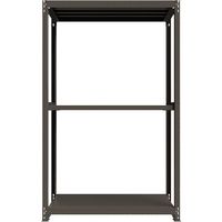 ICHIMAI 重量ボルトレスラック 段荷重1000Kg H2400×W1500×D600 天地3段 単体グレー TH1000-856T3（直送品）