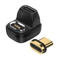 Trimate マグネット式USBアダプタ USB TypeーC Thunderbolt3対応 U字型 TR-MA003-U 1個（直送品）