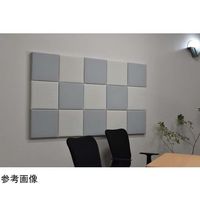 アズワン かるパネル 四角 1セット(4枚入り) ライトグレー 67-4942-65 1セット(4枚)（直送品）