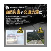 ブレイン 車載用防災セット(24点) BR-960 1セット 67-9273-67（直送品）