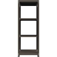 ICHIMAI 重量ボルトレスラック 段荷重1000Kg H2400×W900×D600 天地4段 単体グレー TH1000-836T4（直送品）