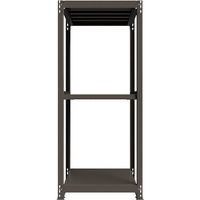 ICHIMAI 重量ボルトレスラック 段荷重1000Kg H2100×W900×D750 天地3段 単体グレー TH1000-737T3（直送品）
