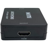 Trimate RCA(赤・白・黄)to HDMI 変換コンバーター TR-RHD001-BK 1個 67-4920-60（直送品）