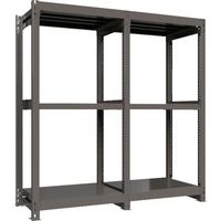 ICHIMAI 重量ボルトレスラック 段荷重1000Kg H1800×W900×D600 天地3段 連結グレー TH1000-636R3（直送品）